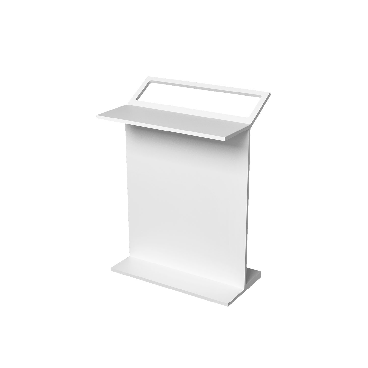 table-d-appoint-avec-barre-serviette-en-blanc-mat